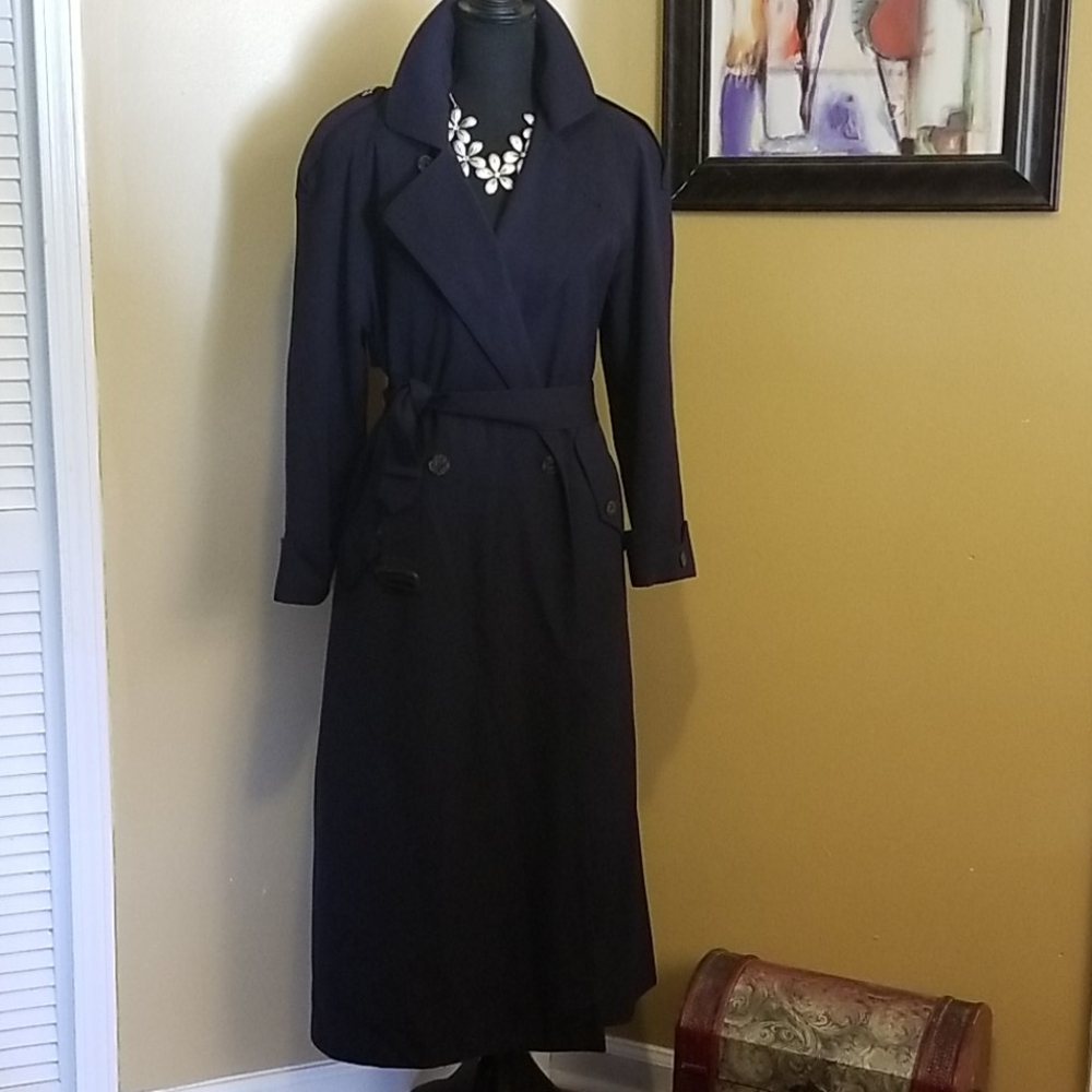 Jones New York Trench Double breasted Maxi Coat